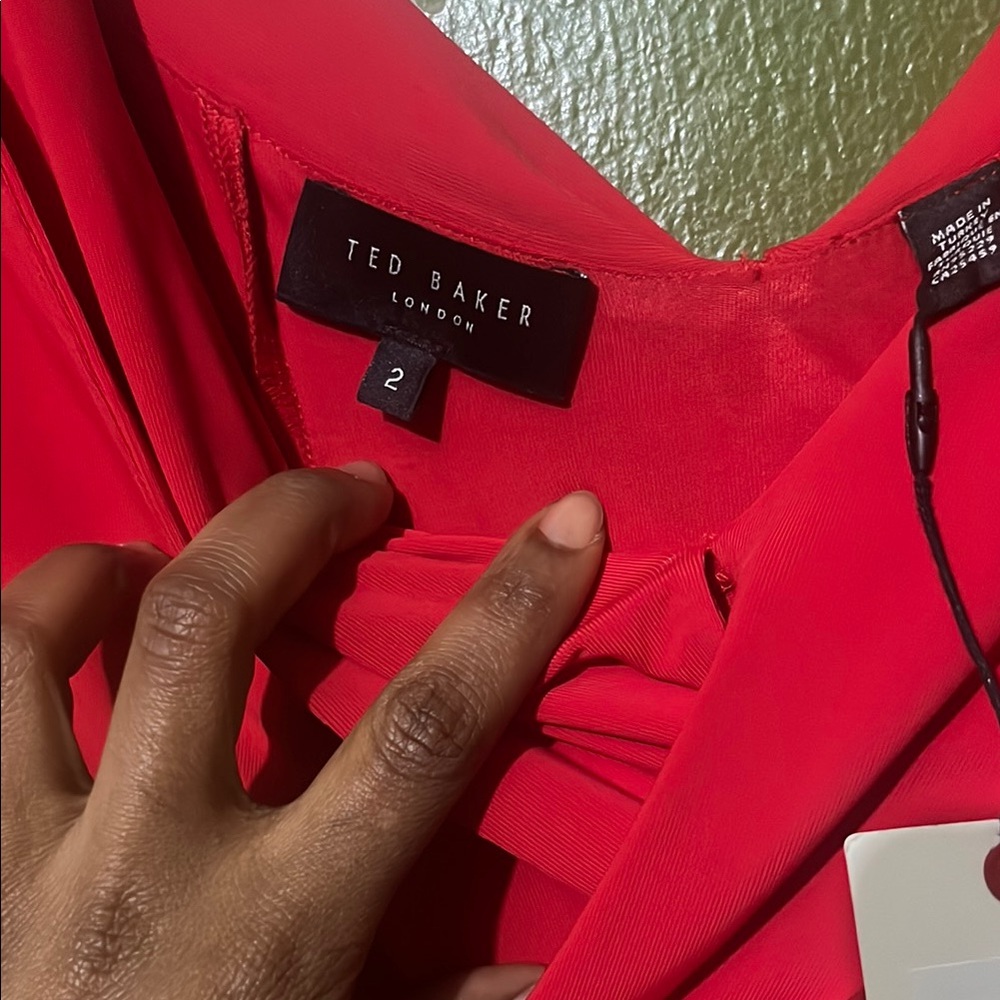 Ted Baker Vibrant Red Dress